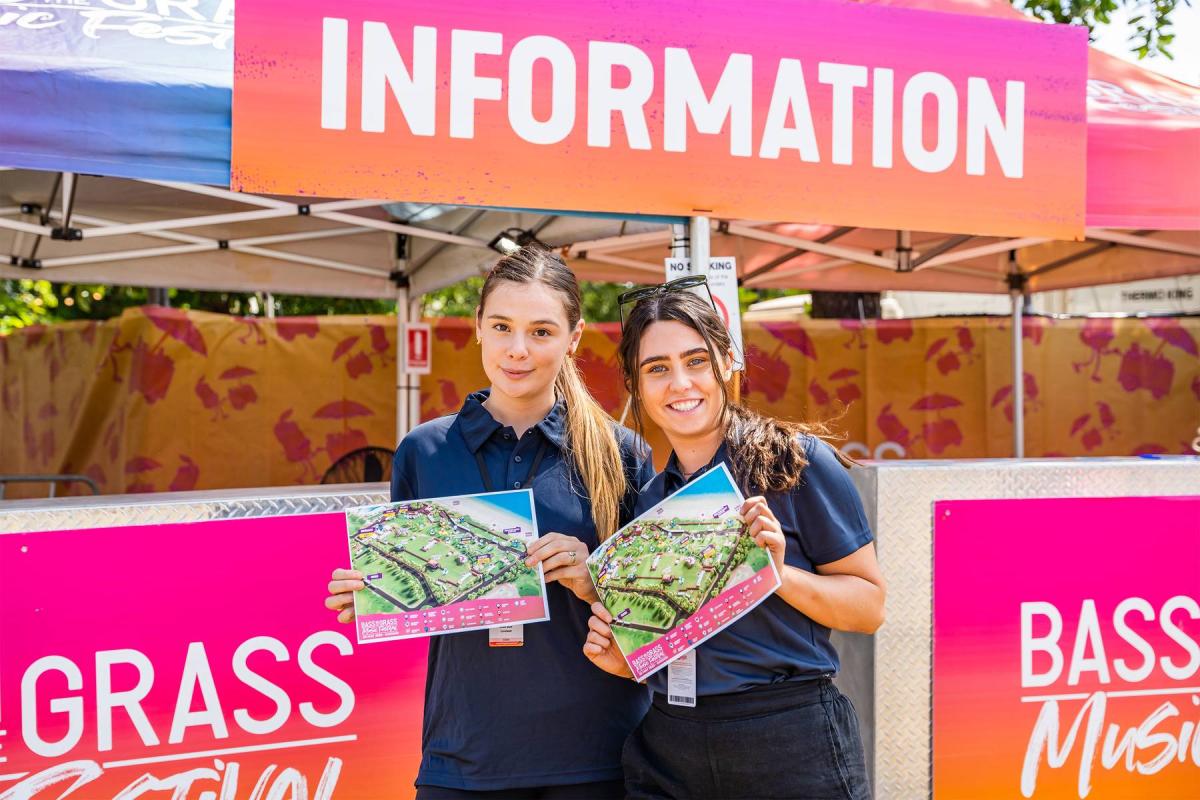 Ladies in Bass in the grass