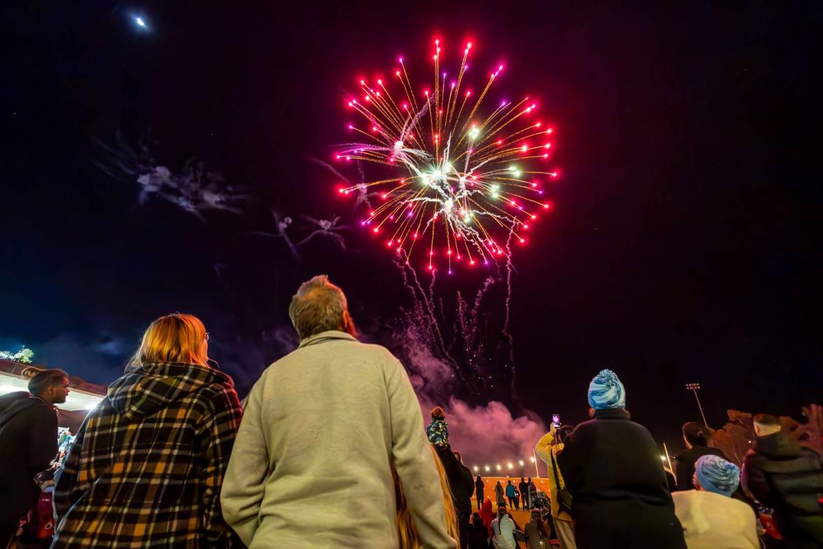 Territory Day Alice springs Fireworks