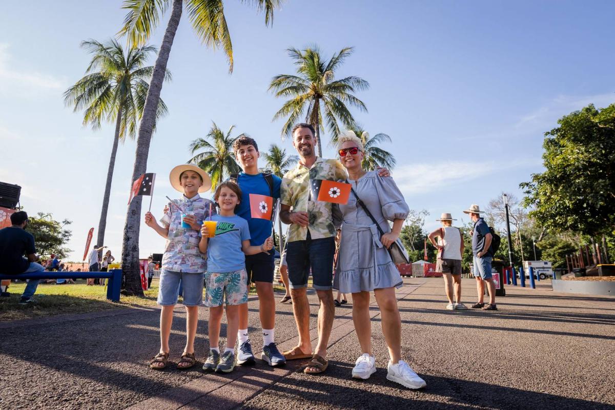 Territory Day Darwin Flags