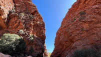 Ormiston Gorge - rock formation