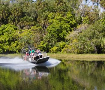 Airboat in the NT