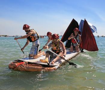 Beer Can Regatta in Darwin