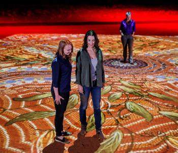 Parrtjima is a ten day festival of lights in Central Australia