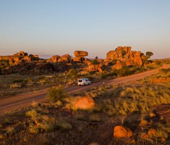 Travelling to Karlu Karlu - Tourism NT/Jason Van Miert 