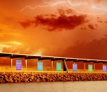 Tropical Lights Artworks at the Waterfront