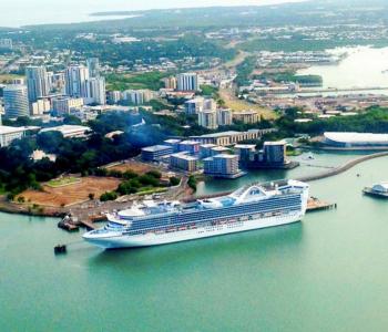Cruise Ship at Darwin Harbour