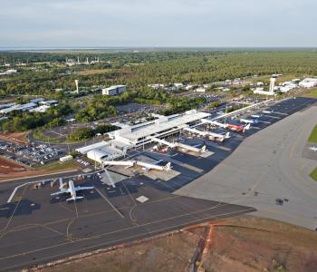 Darwin Airport Aerial Shot