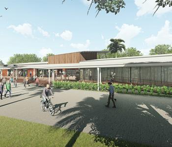 Botanic Gardens Visitor Centre Mockup