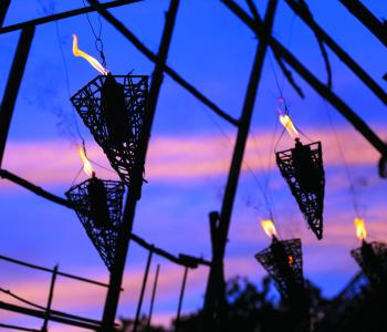 Darwin Festival at Sunset