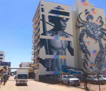 Darwin Street Art Festival in CBD