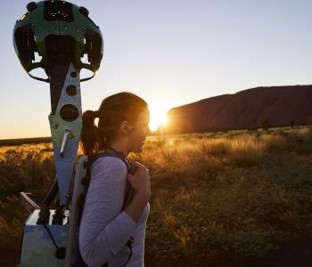 Google Maps Street View at Uluru