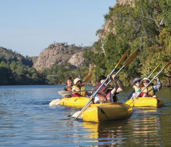 Kayaking in the NT