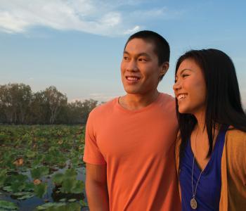 Chinese Couple in Kakadu