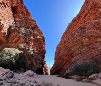 Ormiston Gorge - rock formation