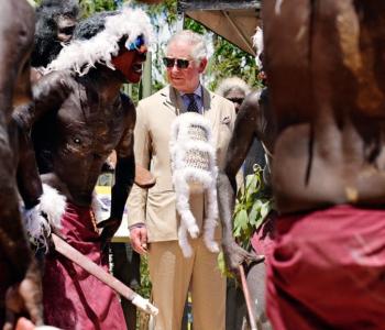 Prince Charles in Arnhem Land