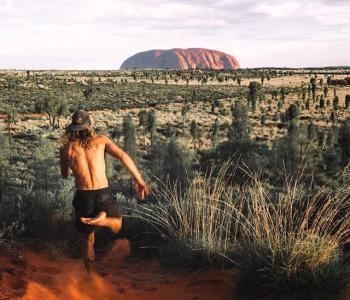 Photoshoot at Uluru