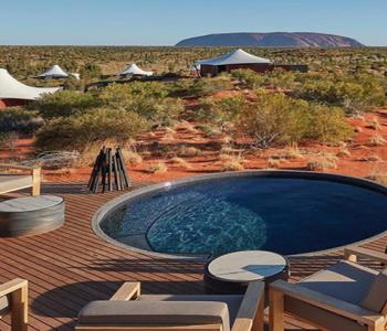 Longitude 131 overlooking Uluru