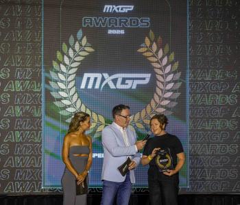 Events Director receiving the Best Promoted Event 2025 award on behalf of Tourism and Events NT.
