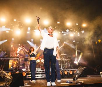 Macklemore performed at BASSINTHEGRASS 2024