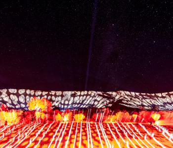 Parrtjima Festival night lights