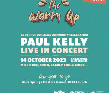 Paul Kelly concert to help the Red Centre Warm Up this October