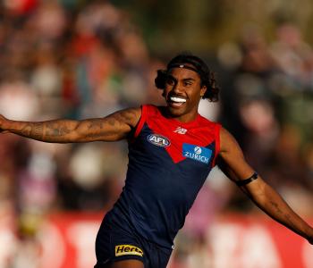 Melbourne Demons player Kysaiah Pickett