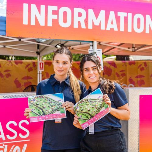 Ladies in Bass in the grass