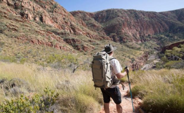 Hiking the Larapinta Trail
