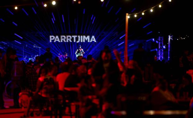 Parrtjima Stage