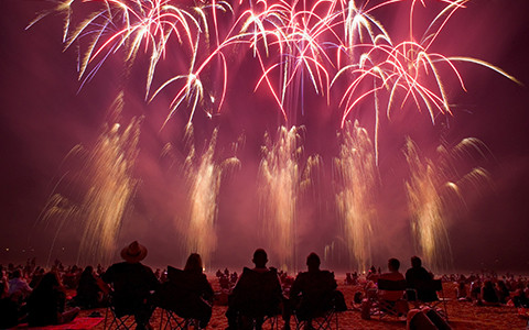 Fireworks in Darwin
