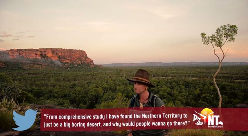 Tweetbusters Campaign in Kakadu Banner